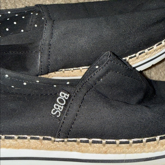Skechers BOBS Black Slip-Ons - Picture 7 of 7